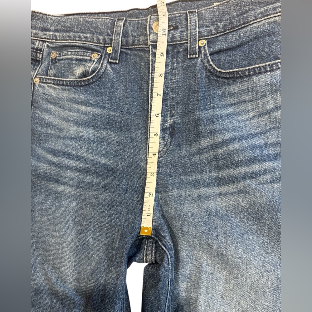 Ayr The Secret Sauce Good Mood Blue Denim Straight Jeans Sz 29 Regular - Picture 8 of 11